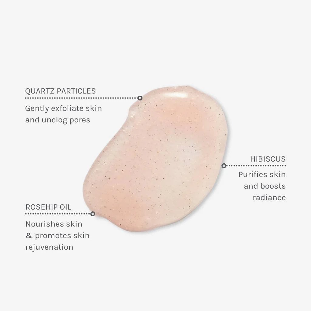 Rose Quartz Facial Polish - Travel Size - Image 4